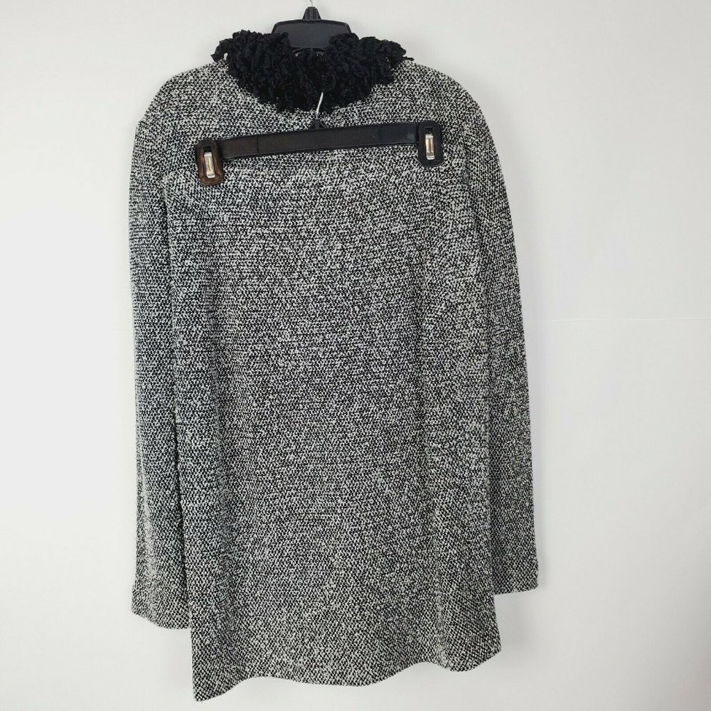 ST. JOHN Black White Soft Tweed Jacket Skirt Set 8 - Picture 10 of 10